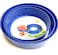 Generic 3-Piece Flour Sifting Strainer Set - Blue 30cm