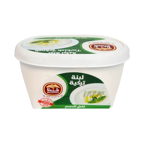 Baladna Fresh Turkish Labneh Full Fat 400g