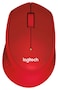 Logitech - Mouse Wireless M330 SILENT PLUS - Red
