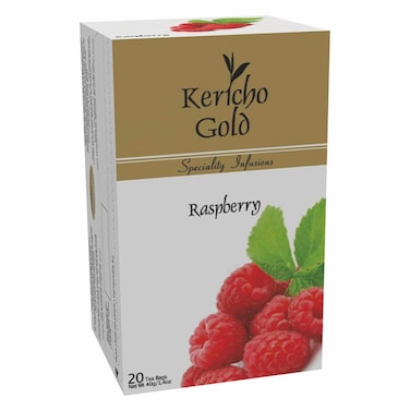 Kericho Gold Raspberry Tea Bags 2g x Pack of 20