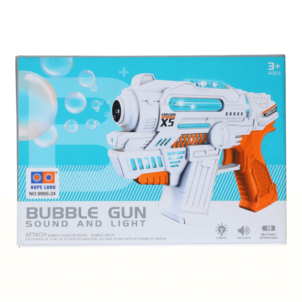 Bubble Gun Sound and Light NO:999S-24