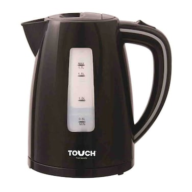 غلاية مياه تاتش كهربائية - 1.7 لتر- 2200 وات- أسود - 40306