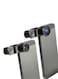Generic - 3-In-1 FishEye Lens For Smartphones Black