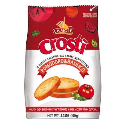 LA MOLE TOMATO&BASIL CROSTI 100G