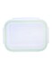 Royalford BRS Rectangle Glass Airtight Container Clear 0.4L