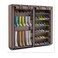 Double Row Shoe Shelf Storage Organizer Cabinet Holder Portable Home Bedroom Closet for Shoes