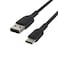 Belkin BoostCharge USB-C to USB-A Charger Cable, Black, 1m
