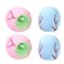 Anxiety Release Toy Fidget Toys Ball Box Stressful Vent Dinosaur Egg Cup Ball Mini Cute Healed Squeeze Ball