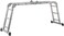Vertex-Multipurpose Aluminium Ladder Folding Type 3.7 Mtr, 12 Step