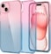 Spigen Liquid Crystal designed for iPhone 15 case cover - Gradation Pink