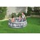 Bestway Space Ship Pool Grey 152x43cm
