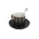 ZK ceramic 1 set 3in1 cup, plate and gold spoon for coffee drink mug