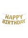 Generic Happy Birthday Letters Foil Banner Balloons 16Inch