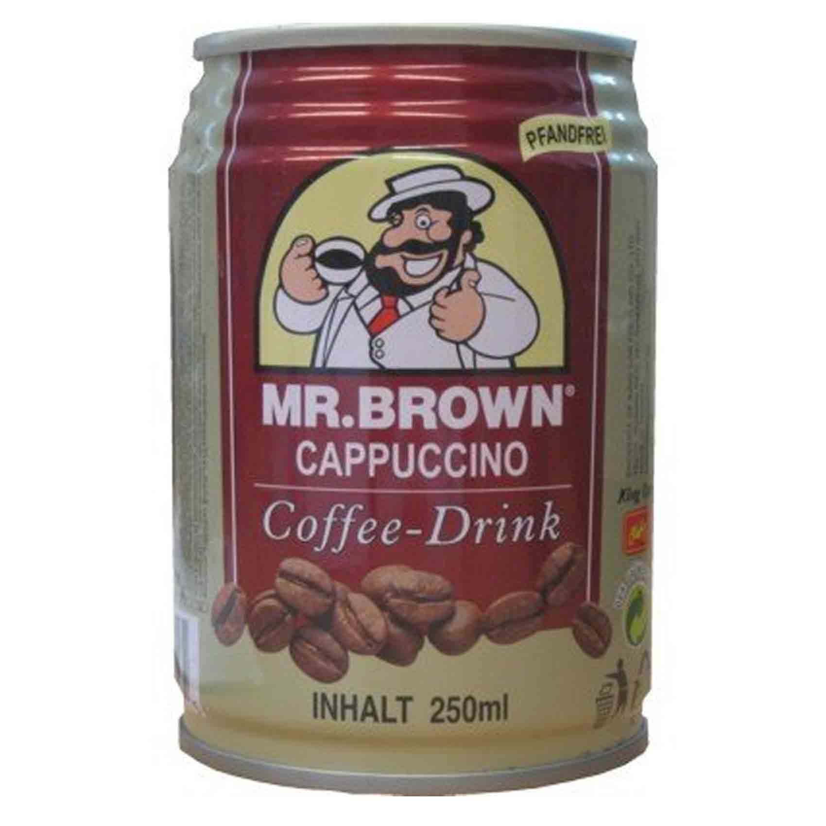 Mr.Brown Iced Coffee Drink Cappuccino Flavor 240 Ml