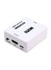 Generic - 1080p Resolution HDMI To AV Converter Adapter White