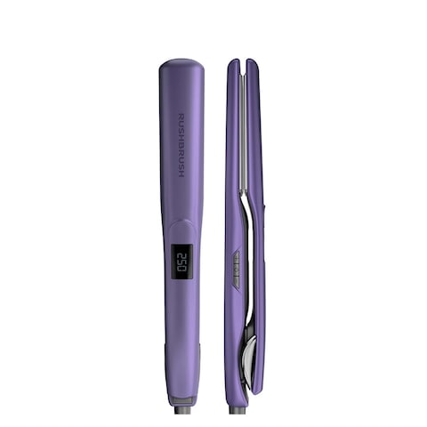 Rush Brush X2 MAX Hair Straightener - Purple