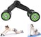 Ab Roller for Abs Workout - 4 Wheel AB Wheel Roller - Workout System - with Knee Protection Pad - Home Gym Workout Exercise Equipment - Abdomen Muscle Training - for Men/Women