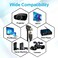 Promate 3D 4K Right Angle HDMI Cable 5M Black
