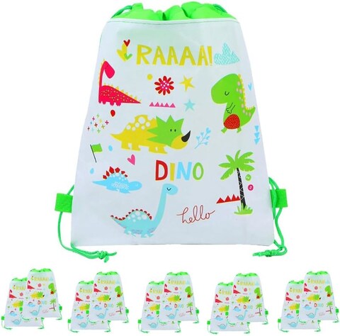 Generic Drawstring Bag For Boys/Girls Travel Storage Package Cartoon School Backpack Children Kids Birthday Party Favors Bags 10 Pcs
