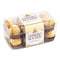 Ferrero Rocher Fine Crunchy Hazelnuts dipped in Smooth Milk Chocolate, Individually Wrapped in Elegant Gold Foil Wrapper, 16 Piece Gift Box, 200g