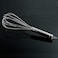 Kuber Industries Stainless Steel Hand Blender Mixer Froth Whisker Latte Maker For Milk Coffee Egg Beater Juice - CTKTC031315-2 Pieces (Silver, 25 cm)