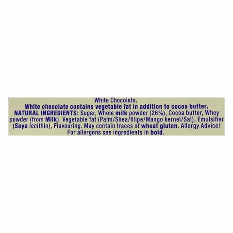 Nestle Milky bar White Chocolate 80G