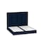 In House Berlin Velvet Bed Frame - Single - 200x100 cm - Dark Blue
