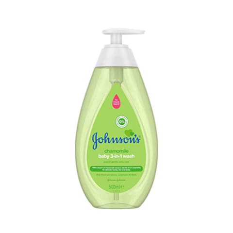 Johnsons Baby Camomile Shampoo 500ml