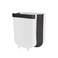 Generic-Wall Mounted Folding Waste Bin Kitchen Cabinet Door Hanging Trash Can Bin Foldable Kitchen Cabinet Door Hanging Trash Can Wall-mounted Waste Baskets Push-top Trash Garbage Bin Can Rubbish Container