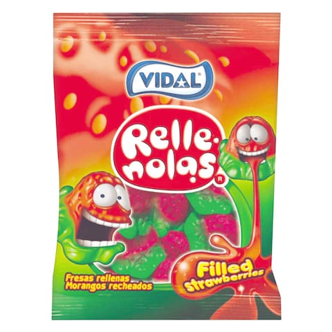 Vidal Relle Nolas Strawberries 90G