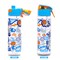 Eazy Kids Lunch Box and Tritan Water Bottle w/ Spray, Soccer  - Blue, 750ml