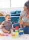 Infantino Super Soft Building Blocks, Easy-To-Hold For Babies &amp; Toddlers, Bpa-Free, Multi-Colored, 12-Piece Set