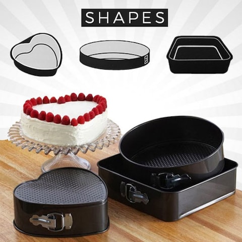 Generic 3-Piece Cake Mould Mix Set