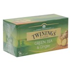 Buy Twinings Green Tea And Ginger 1.6g x 25 bags in Kuwait