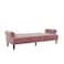 In House Nutella 2 In 1 Sofabed Linen Upholstered - Dark Pink