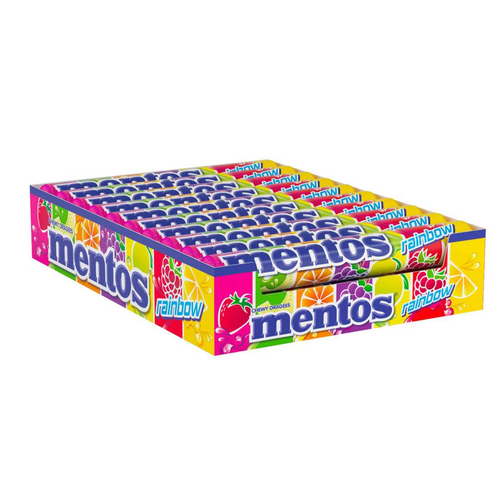 Buy Mentos Dragees Rainbow Candy, 37.5g Pack of 40 Online | Carrefour UAE
