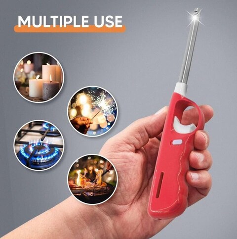 Lavish 2 Pcs Gas Lighter With Safety Lock Color Green