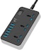 Heatz USB Power Plug 3.1A 6USB 3Socket - 1 Year Warranty