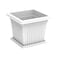 Cosmoplast Plastic Square Planter With Tray 10L