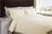 Dream Bell 300tc Cotton King Size 3pcs Bedsheet Set - Cream