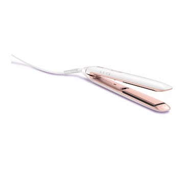 Philips - Hair Straightener - White/Rose Gold - HP8372/00