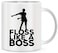 Giftex Floss Like A Boss Design White Ceramic Mug
