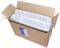 Generic 10-Piece Fis Pp Box File With Fixed Mechanism, 8cm Spine, F/S Size, White Color, Fsbf8Pwhfn10