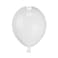 5in Round White Latex Balloon