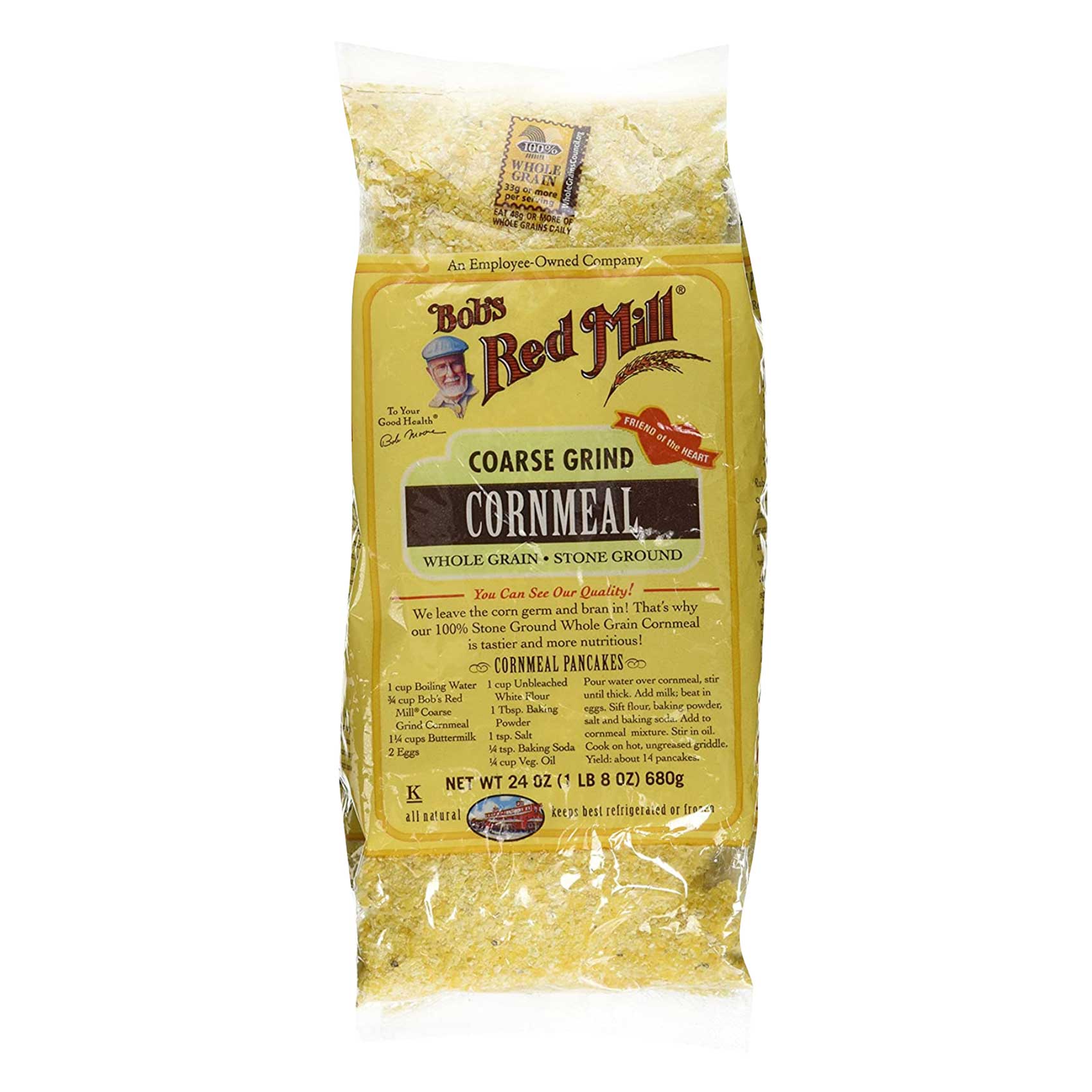 Bob's Red Mill Cornmeal Coarse Grind 680 Gram Online | Carrefour Jordan