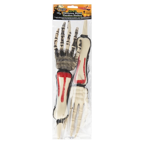 Skeleton Hand Garden Stakes 2 PCS