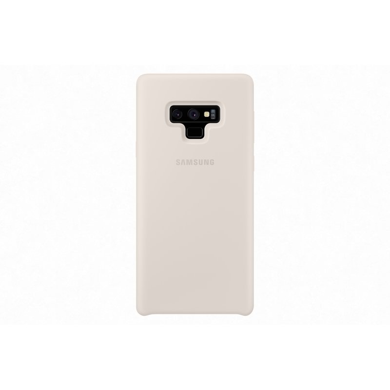 Samsung Silicone Rear Cover For Note 9 White Case