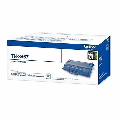 براذر TN-3467 خرطوشة حبر ليزر - اسود