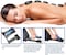 Generic Back Stretcher - 3 Heights Adjustable Back Stretcher For Pain Relief, Lower Back Stretcher With Massaging Points &amp; Cushion Foam, Spine Deck For Office Chair, Car, Travel(Blue)