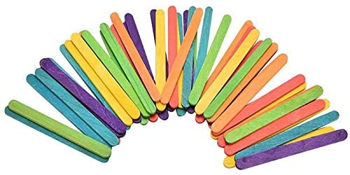 Generic Wooden Ice Cream Sticks 50Pcs